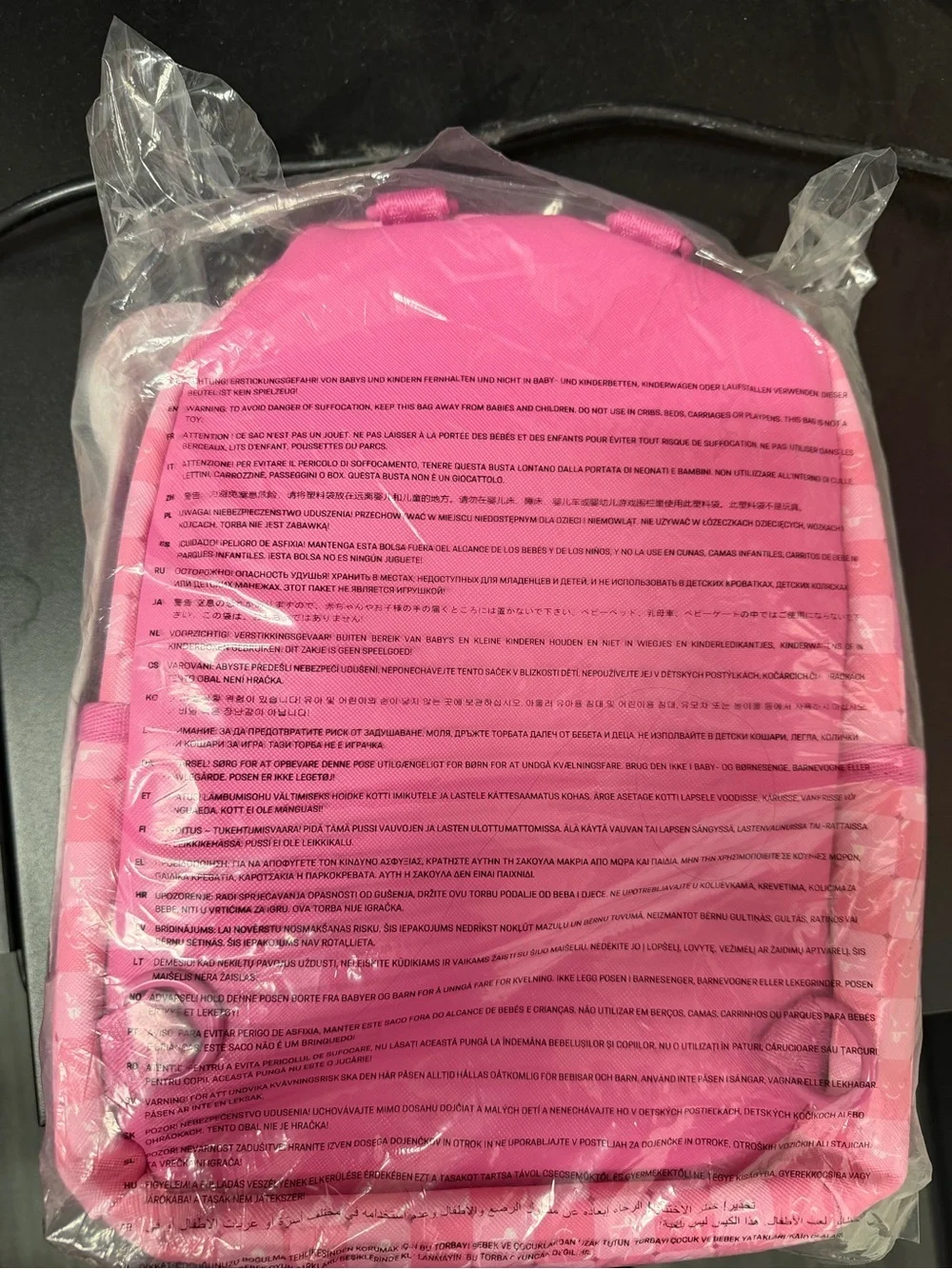 Shinobi Sharks in Paris Pink Mini Backpack